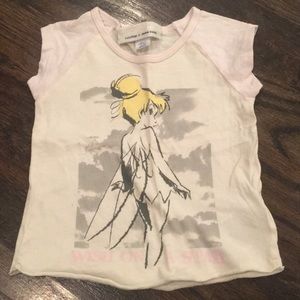 Junk food/gap Tinkerbell tshirt